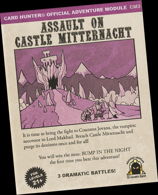 Assault on Castle Mitternacht module cover